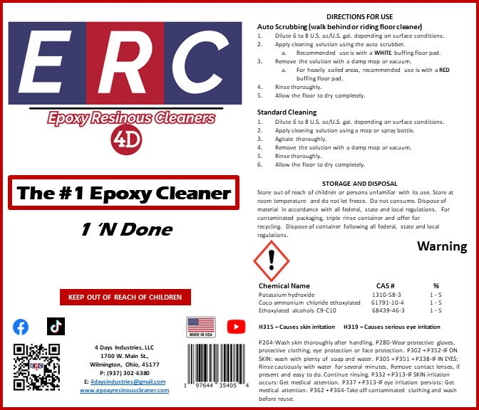 ERC - 1 'N Done